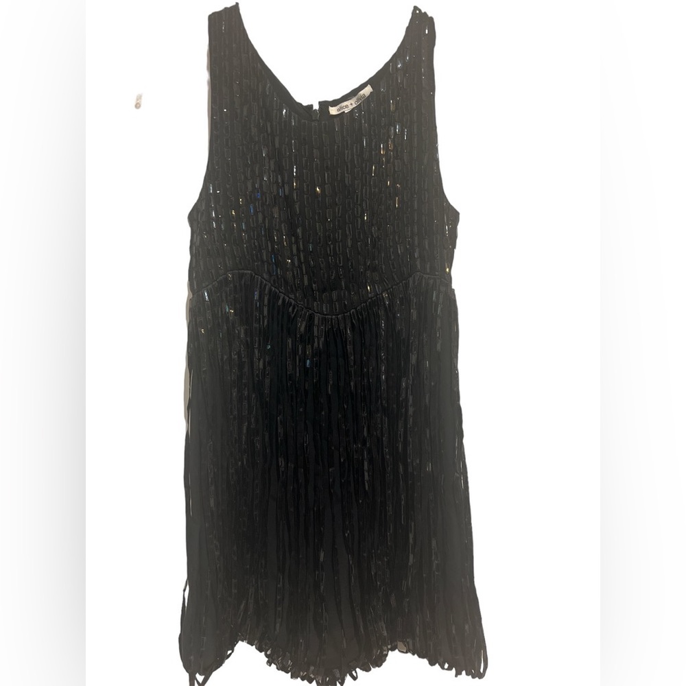 Alice + Olivia Silk Mini Dress